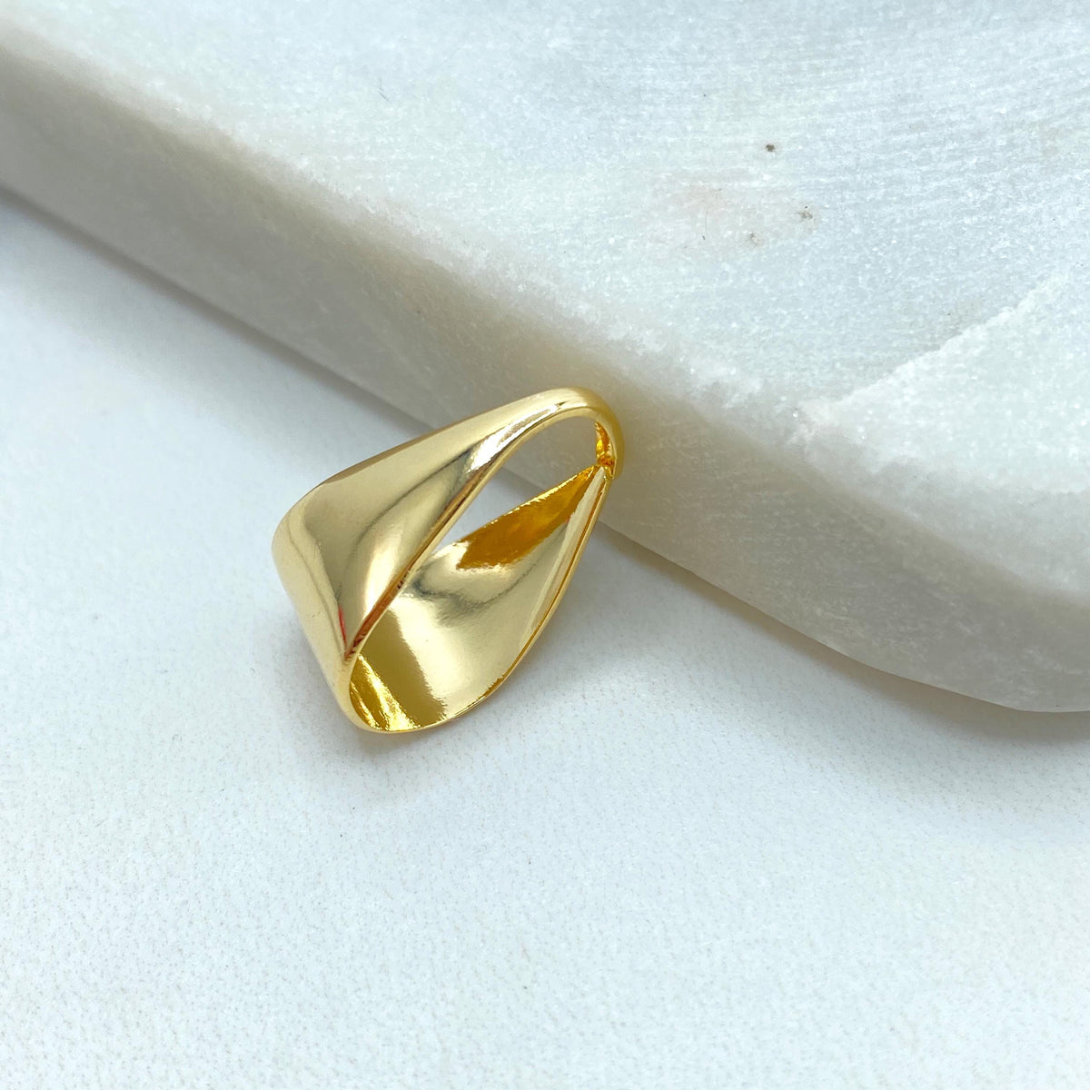 18k Gold Filled Bails for Pendants or Charms, Replacement Bails, Bail Jewelry Supplies, Bail Jewelry Finding, 18mm