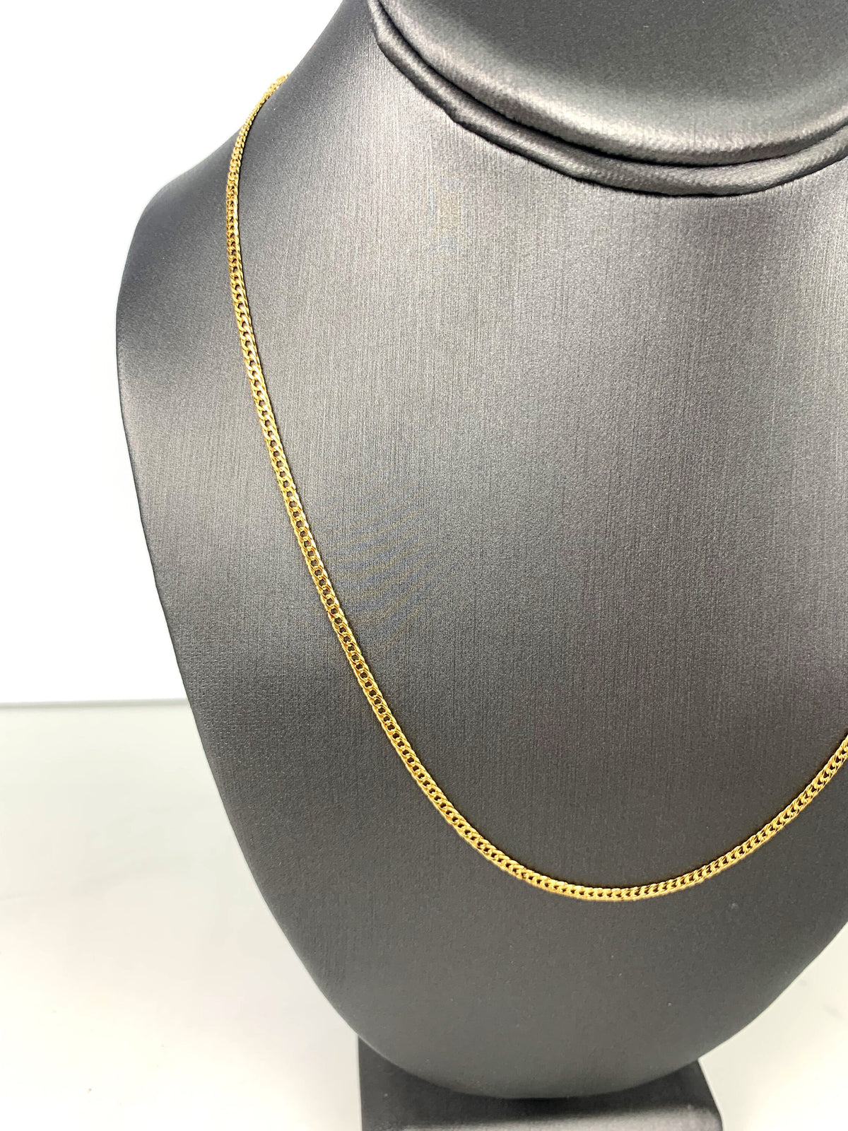 18k Gold Filled 2.2mm Thickness Double Cuban Link Chain, Curb Link Necklace, 20", 22"and 24" Wholesale Jewelry Making Supplies