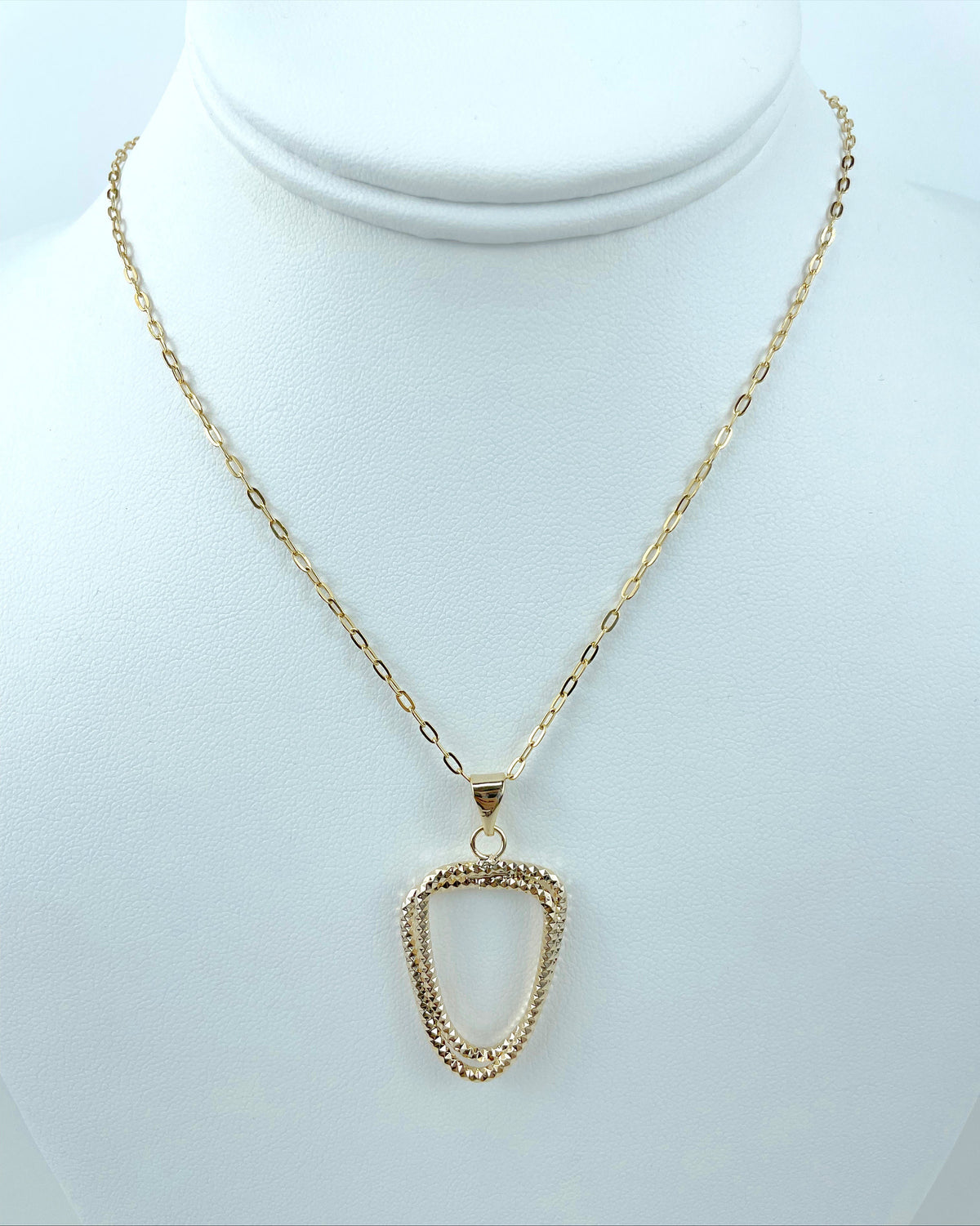 18k Gold Filled, Spiral Twisted Earrings, Pendant or Chain Wholesale Jewelry Supplies