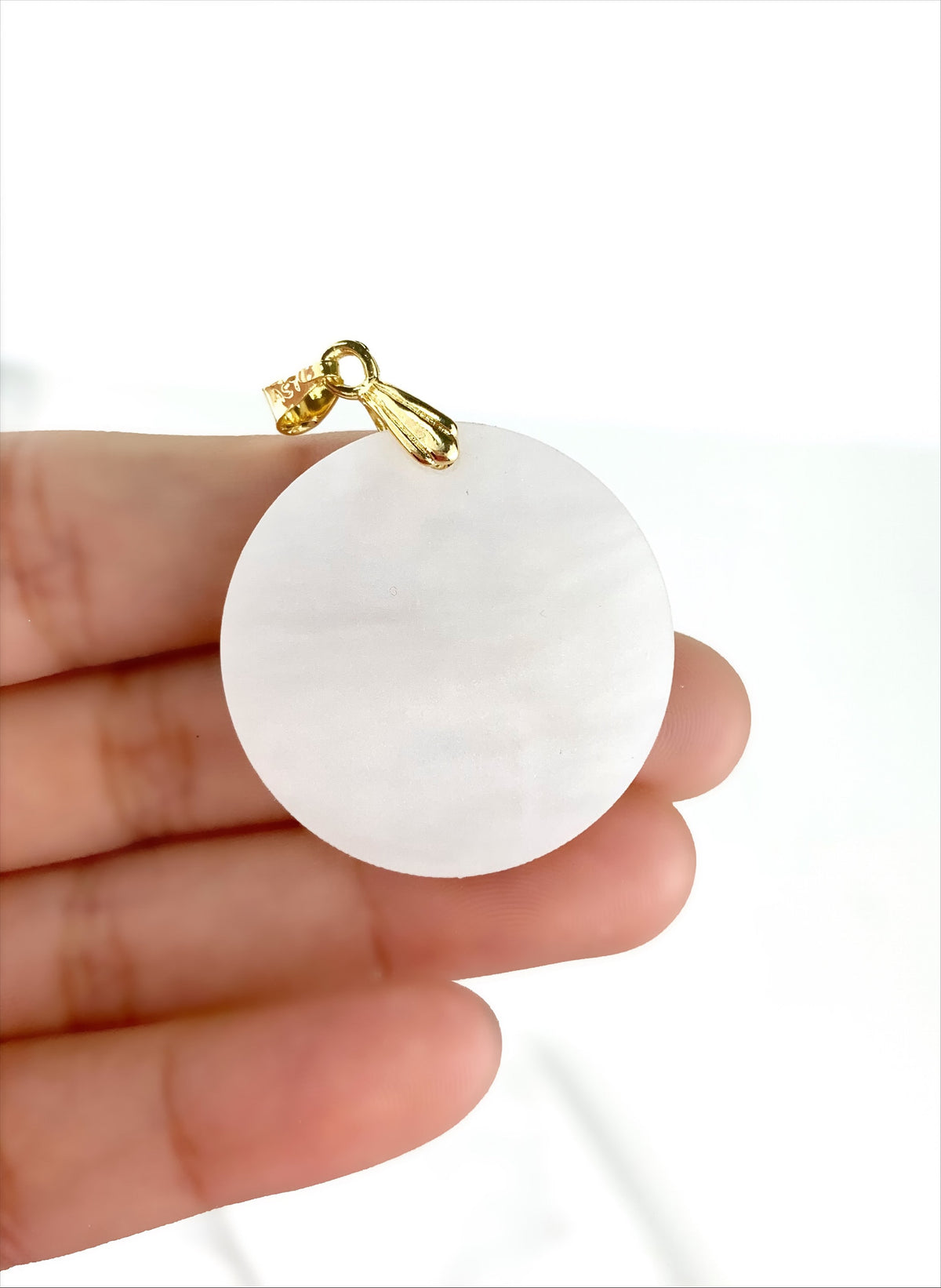 18k Gold Filled Fancy  Love Amor Pendant Wholesale Jewelry Supplies