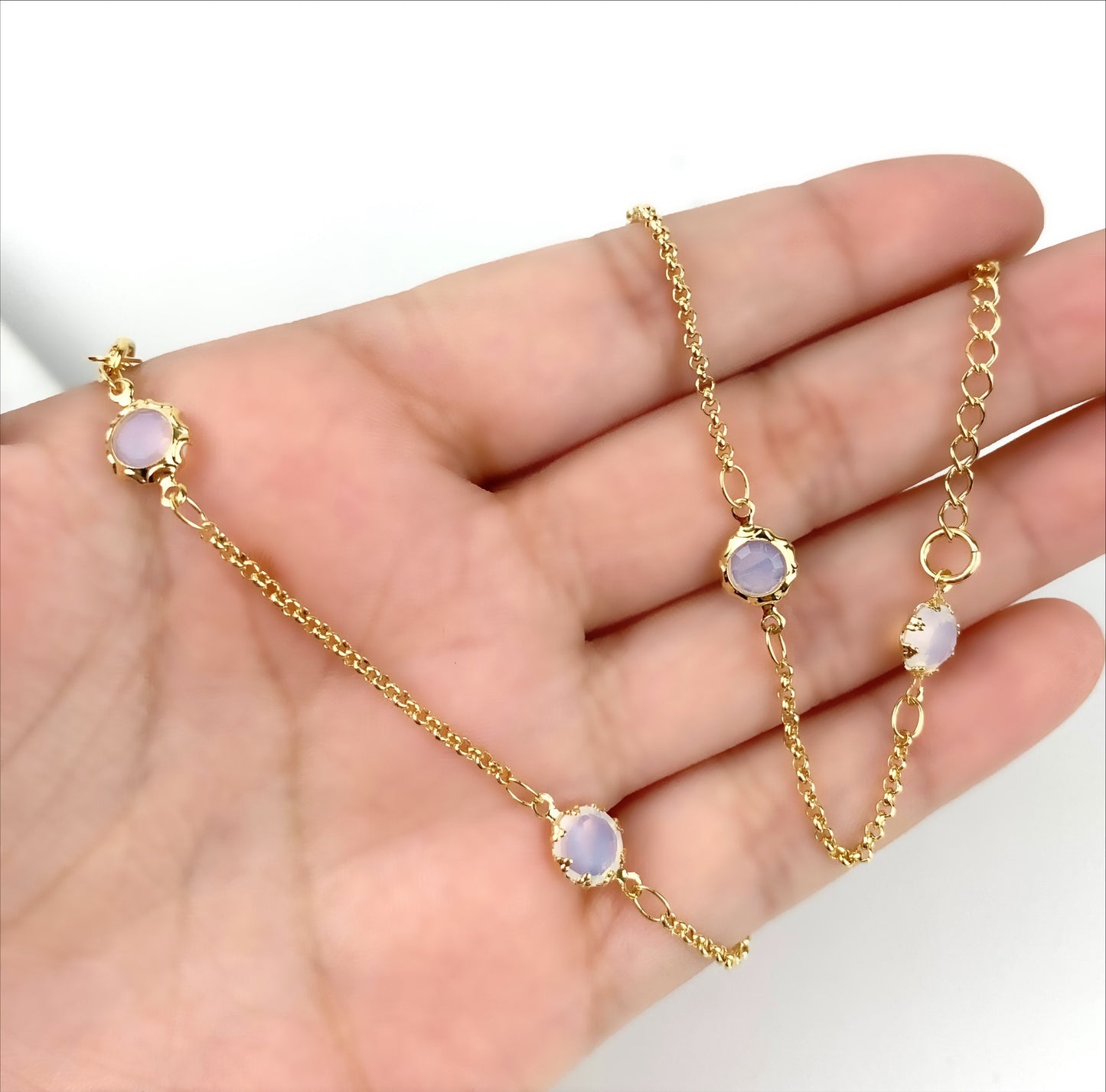 18k Gold filled Crustal Sweet Anklet Wholesale Jewelry Supplies