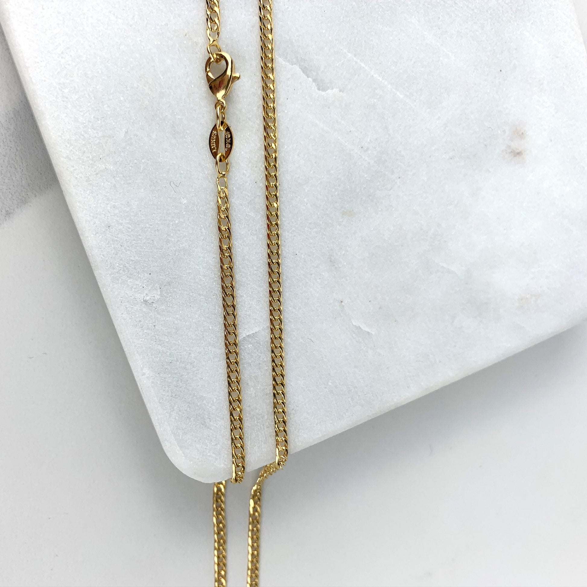 22 Thick 18K Gold Filled Chain