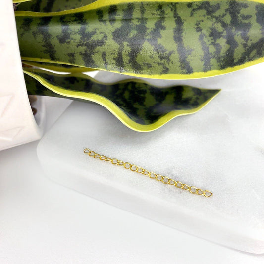 18k Gold Filled 2 inches Extender For Chains, Bracelets, Necklaces or Anklets Wholesale Jewelry Making Supplies