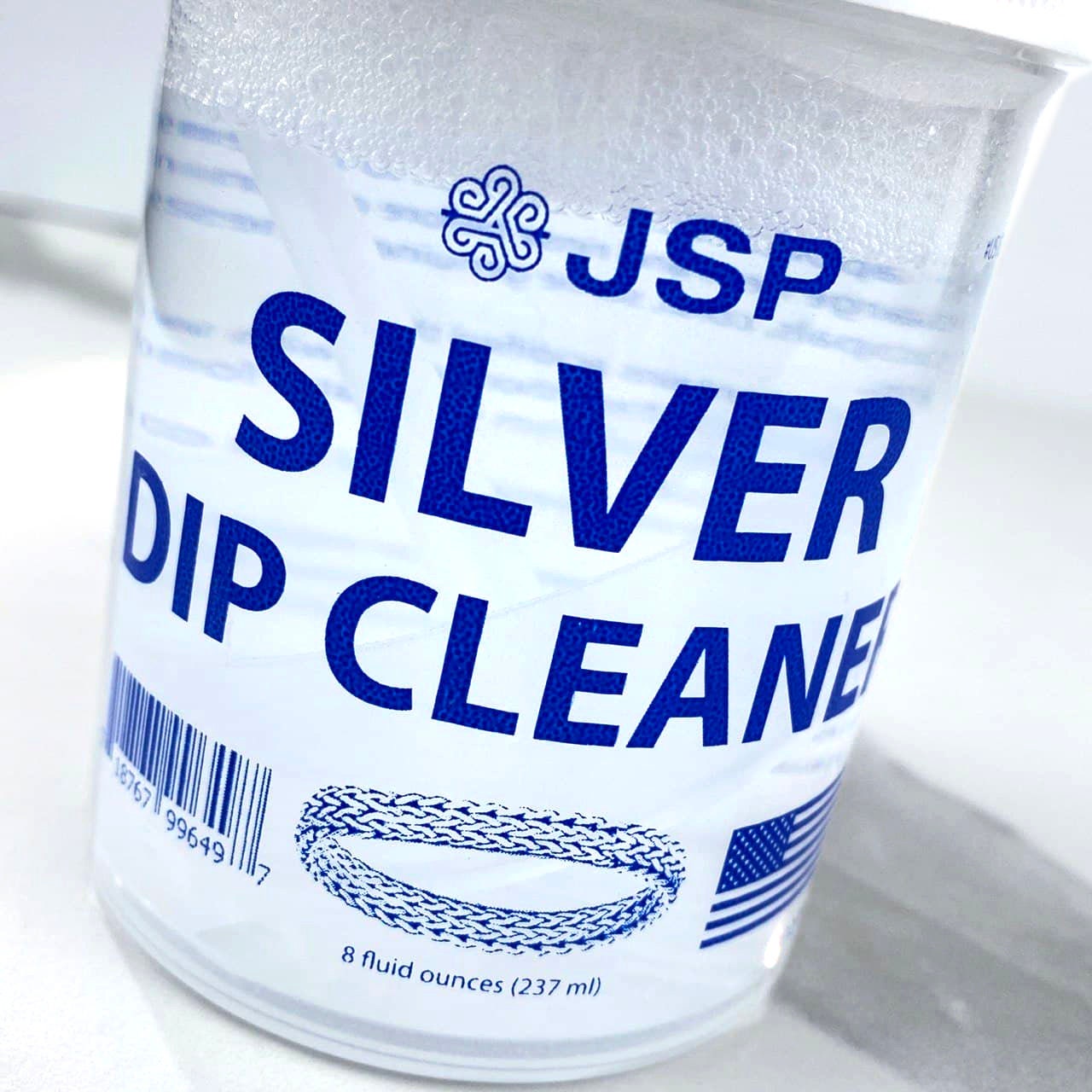 JSP Silver Jewelry Dip Cleaner Solution 08 FL. OZ.