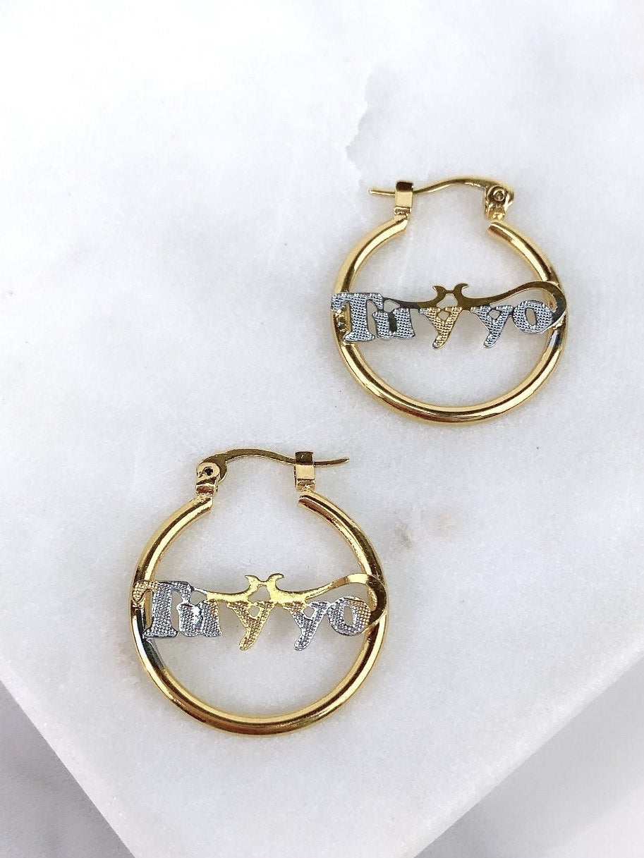 9K Spanish Sphalerite Gold Earrings-9150SM | Juwelo