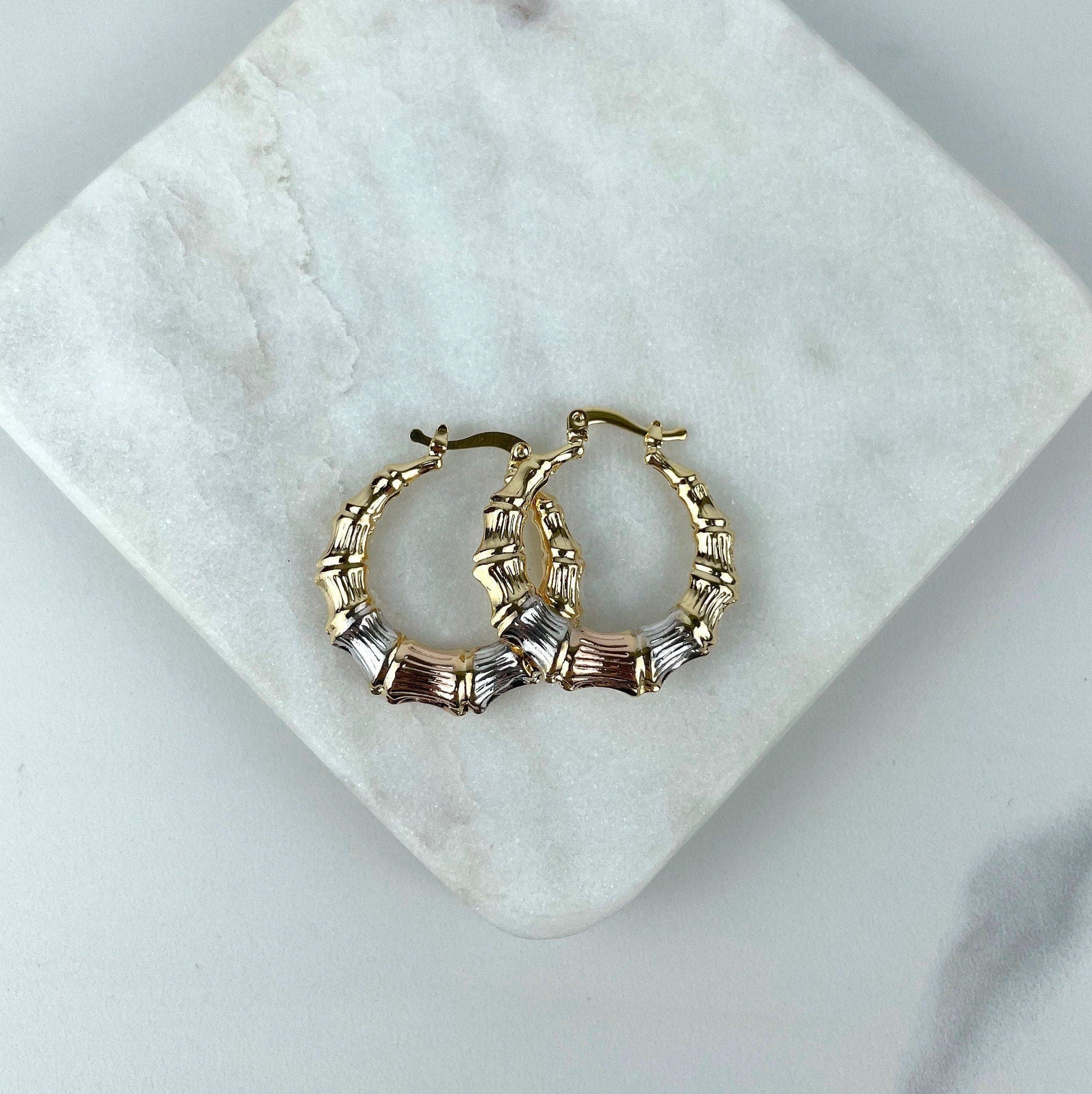 Chunky Gold/Silver Hoop Earrings for Women Lightweight Hollow Open Hoops  Hypoallergenic Earrings Trendy Fashion Jewelry | SHEIN