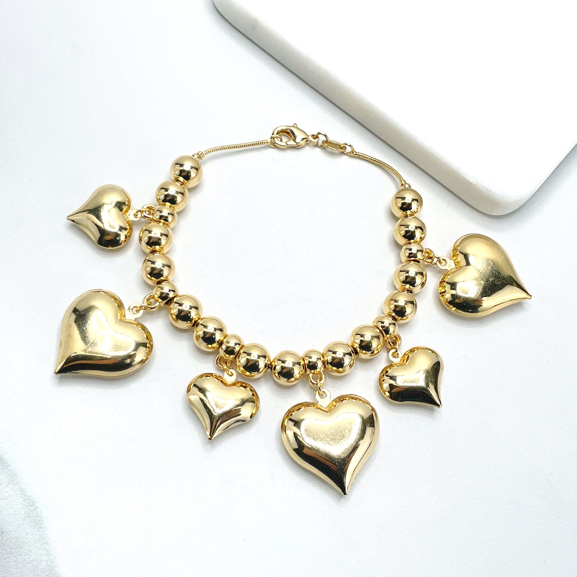 Wholesales Beads - Hearted Charm