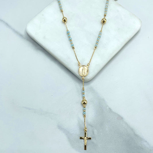 18k Gold Filled Tone Virgen De Guadalupe, Our Lady of Guadalupe, Wholesale Jewelry Making Supplies .